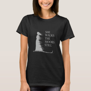 Camiseta Colinas tempestuosas - Desenho do fantasma de Cath