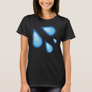Camiseta Colírio Motivo Colírio Água Gráfico Mosca e