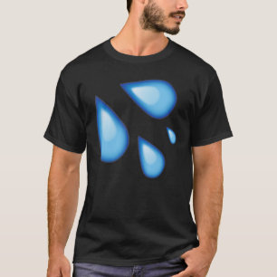 Camiseta Colírio Motivo Colírio Água Gráfico Mosca e