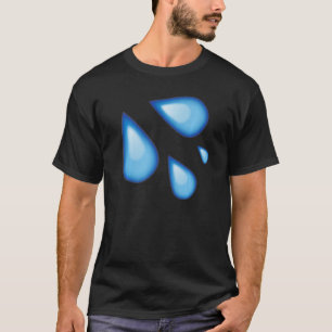 Camiseta Colírio Motivo Colírio Água Gráfico Mosca e