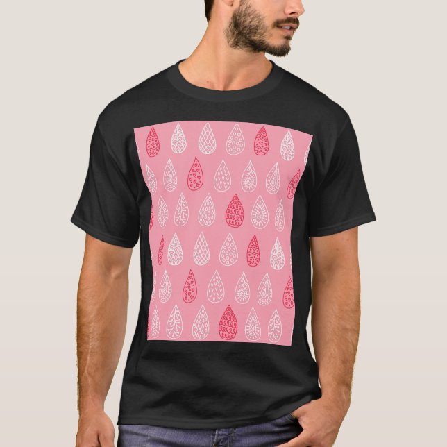 Camiseta Colírio: padrão de colheita (Frente)