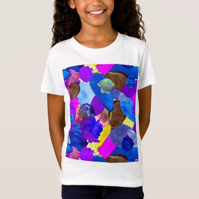 Camiseta Colisão de cores 4 (Frente)