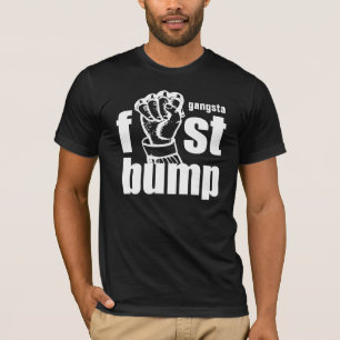 CAMISETA COLISÃO DO PUNHO DE GANGSTA