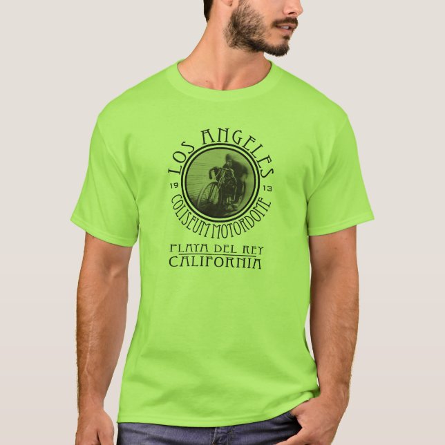 Camiseta Coliseu Motordome c1913 de Los Angeles (Frente)