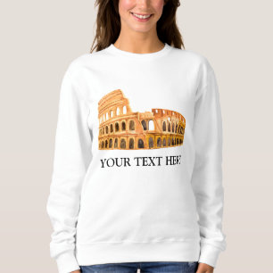 Camiseta Coliseu Roma, Itália Personalizada Design
