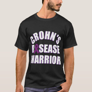 Camiseta Colite Guerreira da Doença de Crohn Colite
