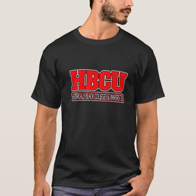 Camiseta Coll Negro Histórico de Roupa de Alunos Educado da (Frente)