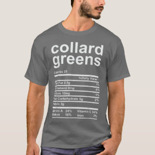 Camiseta Collard Greens Fala Engraçado Ação de Graças
