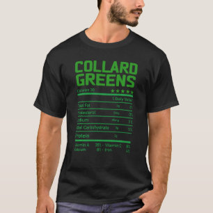 Camiseta Collard Greens Fatos Nutricionais