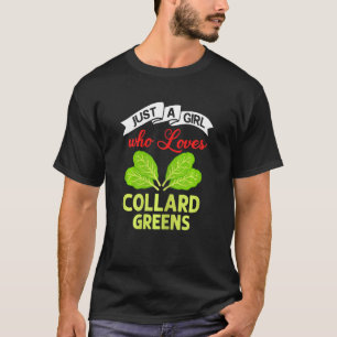 Camiseta Collard Greens Recebe Plantas Vogáveis