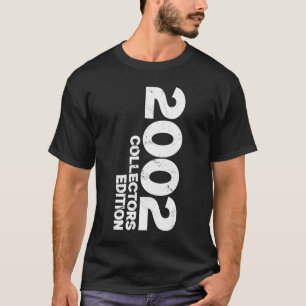 Camiseta Collectors Edition 2002 Aniversário 20 Aniversário