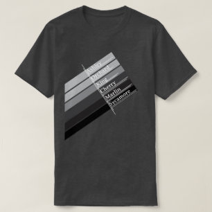 Camiseta College Park Tons de Cinza
