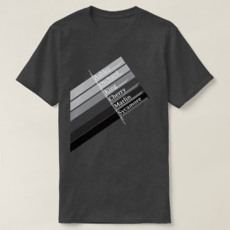 Camiseta College Park Tons de Cinza