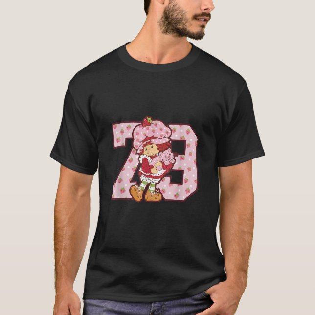 Camiseta Collegiato de Morango de Atalho 79 Bolinhas Vinta (Frente)
