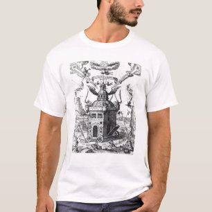 Camiseta Collegium Fama Fraternitatis do Frontispiece '