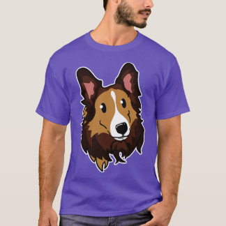 Camiseta Collie Face