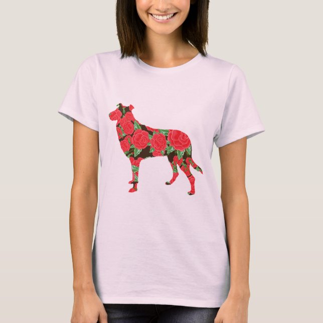 Camiseta Collie liso (Frente)
