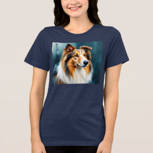 Camiseta Collie Portrait