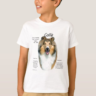 Camiseta Collie (sable brut) Design de História