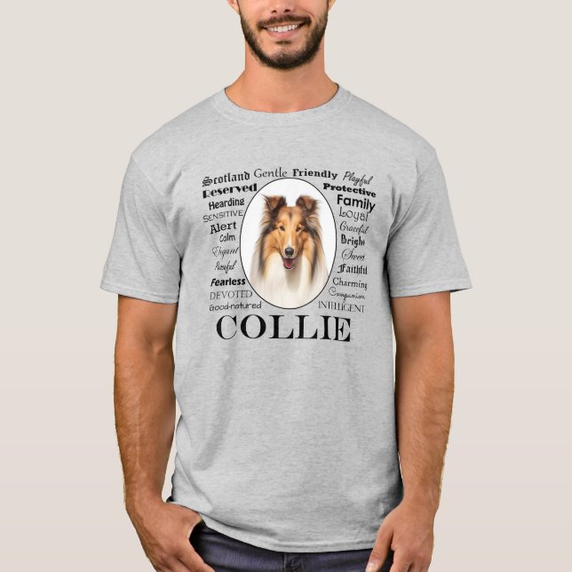 Camiseta Collie Traits (Frente)