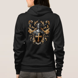 Camiseta Collier Casaco de Braços Hoodie, Mulher