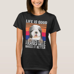 Camiseta Collies Barbados Tornam Sua Vida Boa Vintage