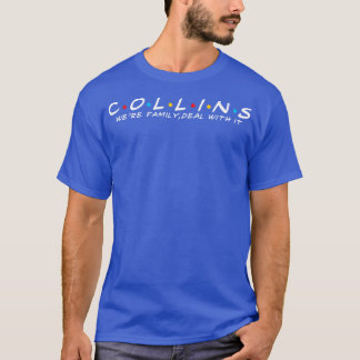 Camiseta Collins Family Surname Collins Last