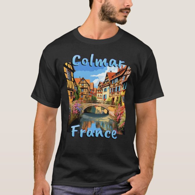Camiseta Colmar França Half-Timbered Charm (Frente)