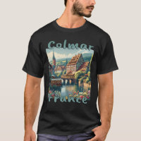 Colmar Old Town Meia-Timbered House Grunge Look