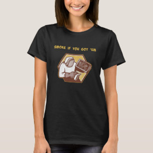 Camiseta Colmeia de Apicultor Fume Se Você Tiver