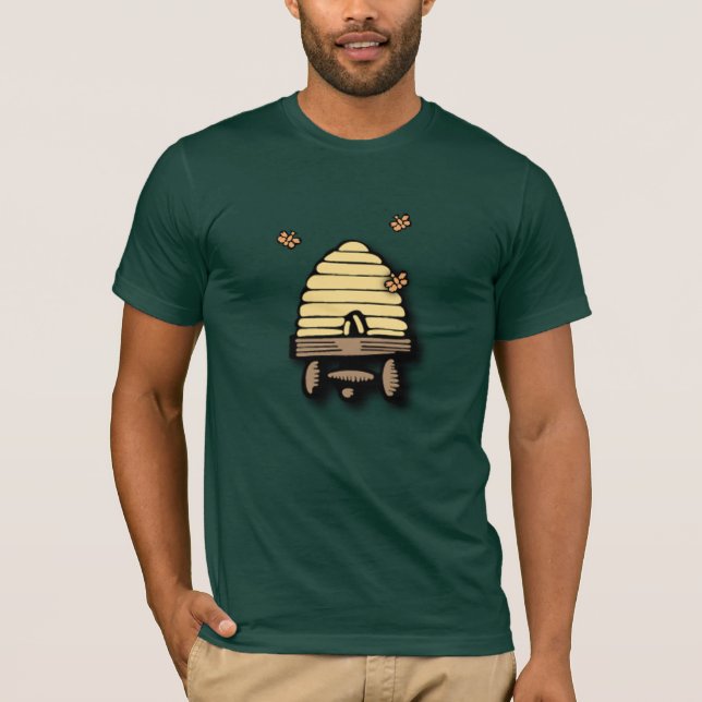 Camiseta Colmeia ocupada (Frente)