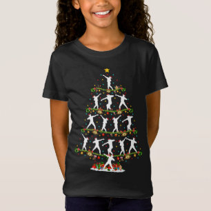 Camiseta Colocar O Fio Sobre Papais noeis De Iluminação Xma