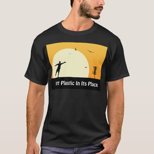 Camiseta Colocar Plástico No Seu Lugar (Frente)