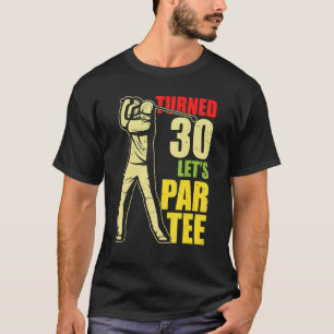 Camiseta Colocou Um Driver De Golfe Do Jogador De Golfe De 