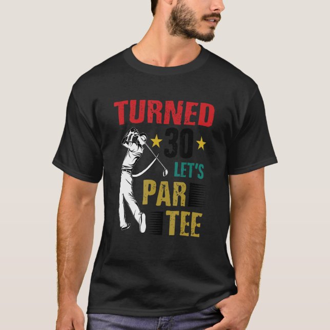 Camiseta Colocou Um Driver De Golfe Do Jogador De Golfe De  (Frente)