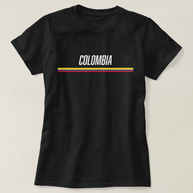 Camiseta Colômbia (Frente do Design)