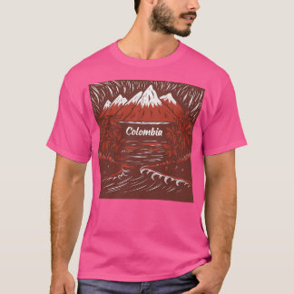 Camiseta Colômbia ativa