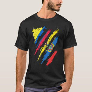 Camiseta Colômbia Bandeira Equador - Greve do País Patrióti