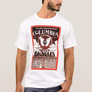 Camiseta Colômbia Bicycles a propaganda da bicicleta do