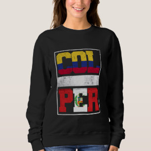 Camiseta Colômbia e Peru misturam raízes peruanas colombian