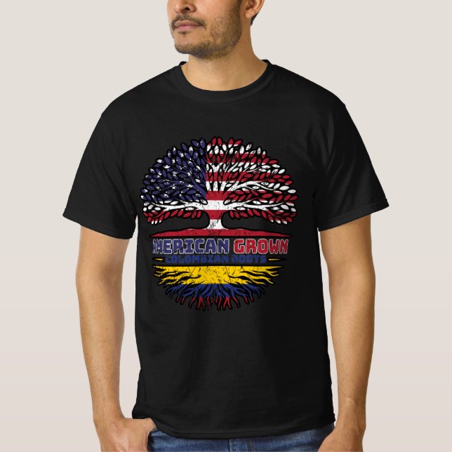 Camiseta Colômbia Estados Unidos da América, Estados Unidos (Frente)