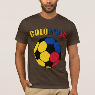 Camiseta Colômbia Footy (escuro)