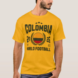 Camiseta Colômbia Futebol 2026