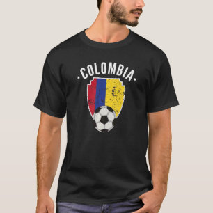 Camiseta Colômbia Futebol Colômbia Bandeira Colômbia P Colo