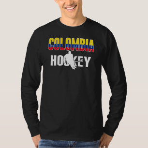 Camiseta Colômbia Hóquei no Gelo     Equipe Colombiana de H