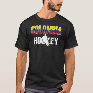 Camiseta Colômbia Hóquei no Gelo     Equipe Colombiana de H