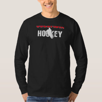 Camiseta Colômbia Hóquei no Gelo   Suporte da Equipe de Hóq