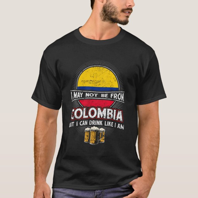 Camiseta Colômbia: Patrimônio das Raízes Colombianas Ortoad (Frente)