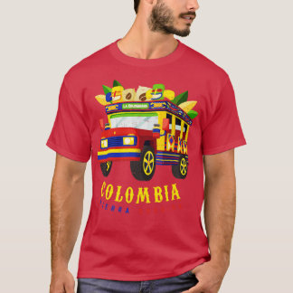 Camiseta Colombia Tierra Querida Chiva Colombiana