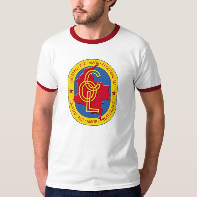 Camiseta ColombiaDesign4 (Frente)